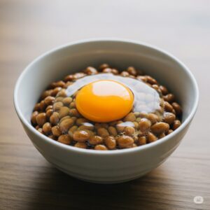 卵と納豆の組み合わせ