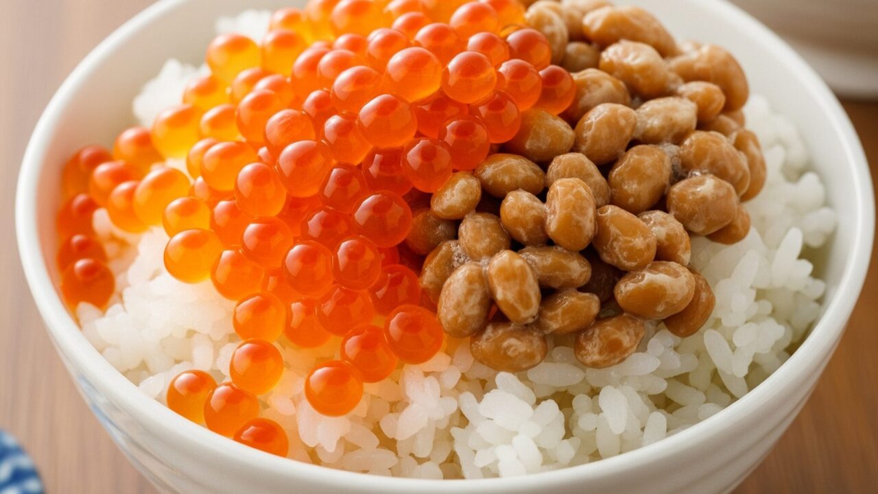いくらと納豆の食べ合わせ